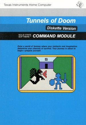 Tunnels of Doom Manual Front Cover