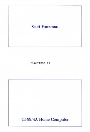 Fractions II Front Cover
