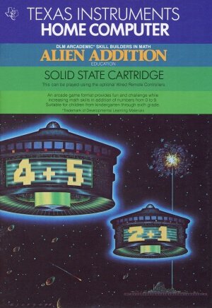 Alien Addition Manual Front Cover