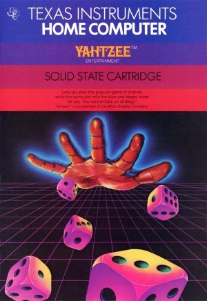 Yahtzee Manual Cover