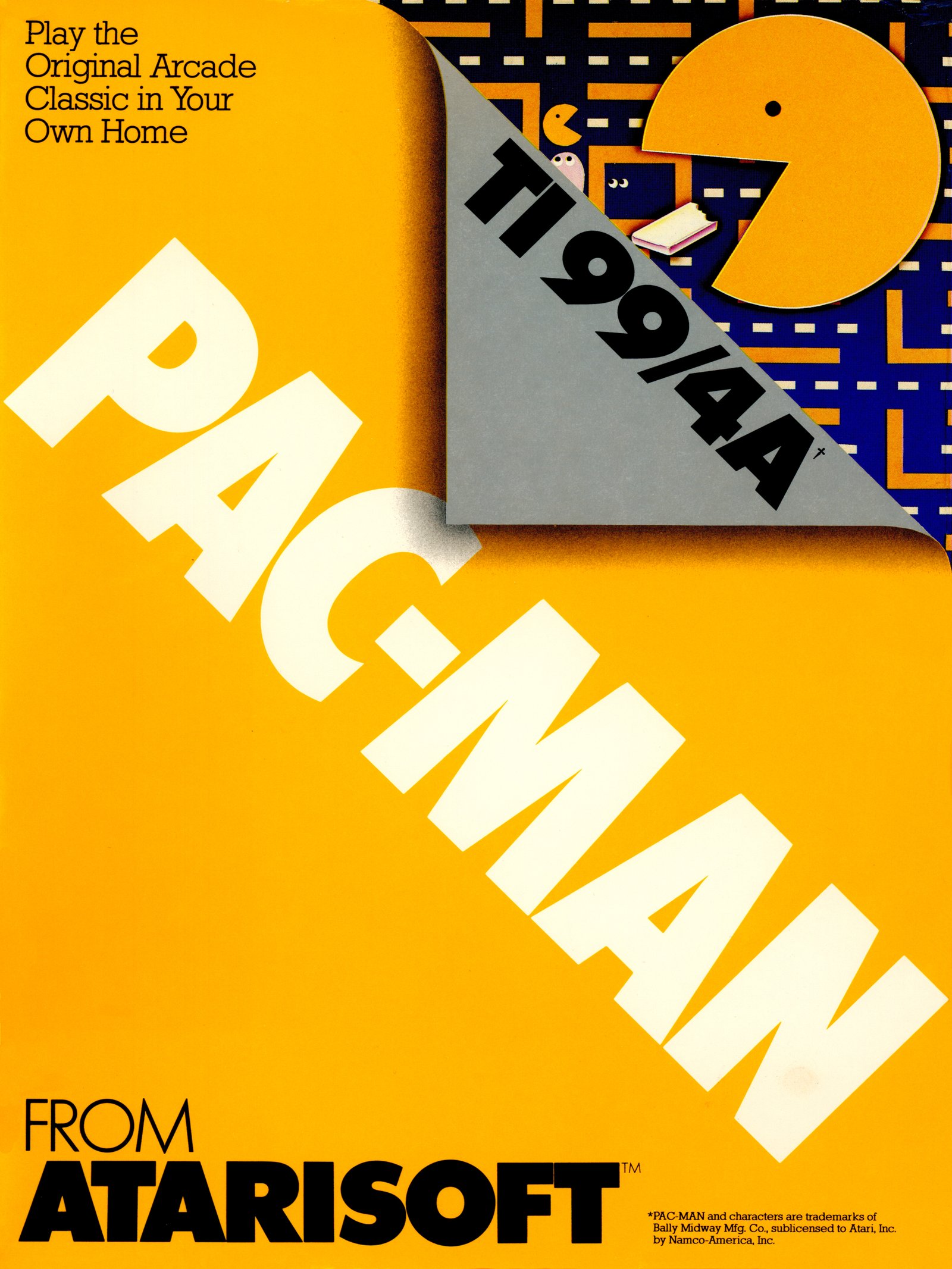 File:Pac-Man Box (front).jpg - TI-99/4A-Pedia