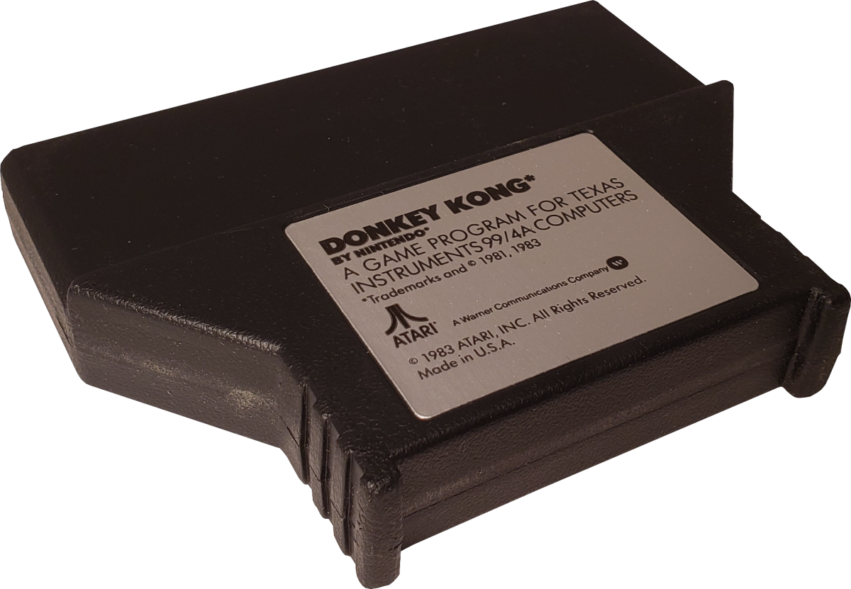 File:Donkey Kong Cartridge.png - TI-99/4A-Pedia