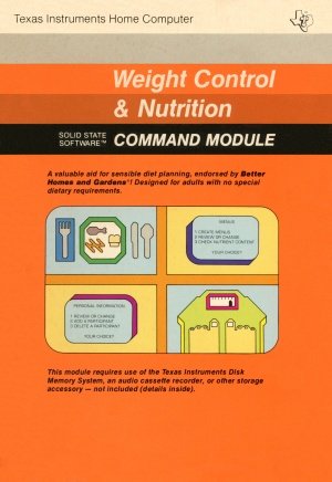 Weight Control & Nutrition Manual Cover