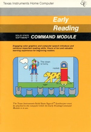 Early Reading Manual Front Cover